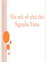 văn 8 chương trình địa phương  - nhà văn ở hà nội