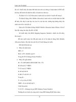 Các kỹ thuật cơ sở và các bộ phận chính trong hệ thống thông tin di số part4 pptx