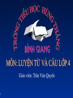 LTVC: Cai dep - Tuan 23