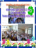 Giáo án thao giảng trường Toán 5