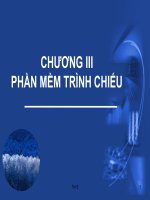 Bai 8 (Tiet 29-30) Phan mem trinh chieu la gi ?