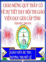 TIẾT 28 . ÔN TẬP CHƯƠNG
