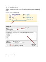 Code Web tiếng Anh mỗi ngày
