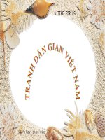 Bai 24 Tranh dan gian Dong Ho - Viet Nam