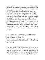 DiffPDF: So sánh sự khác nhau giữa 2 tập tin PDF pps
