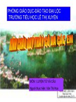 Luyen tạp ve tu dong nghia