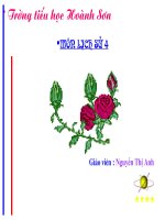 HOI GIANG HUYEN: Lich su dang Trong