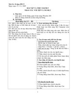 Tiết 31,32 - Bài tập và thực hành 5