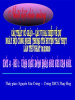 Bai 3: Tinh chat duong phan giac cua tam giac