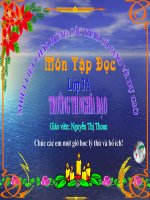 TẬP ĐỌC. TUẦN 24 - TIẾNG ĐÀN