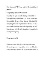 Cận cảnh cách “độ” logo quả táo lấp lánh trên vỏ iPhone! pot