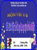 Bài  :  21 - MỘT SỐ ỨNG DỤNG CỦA SỰ NỞ VÌ NHIỆT