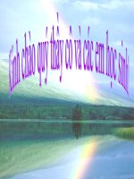 sinh trưởng phát triển ở động vật