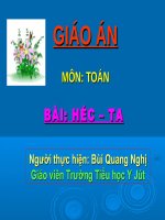 TOÁN 5: HEC TA