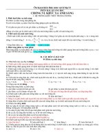 Ôn Lý11:KHÚC XẠ ÁNH SÁNG