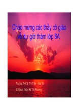 tiết 53 luyện tập (lớp 8)