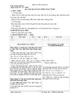 Tiết 18 - Bài 6 Giải bài toán trên máy tính