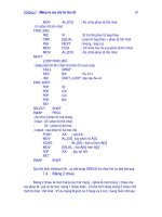 [Ngôn Ngữ Máy] Đề Cương Bài Giảng Hợp Ngữ (assembly language) phần 10 docx