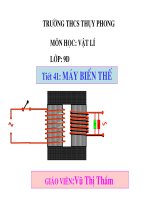 tiet40May bien the - Tham(co tich hop bao ve moi truong)_2.ppt