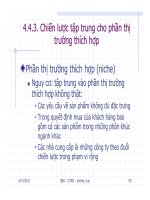 Bài giảng quản trị chiến lược part 8 pot