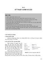 Châm cứu học - Bài 8 doc