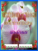 Tiết 40: Tính chất tia phân giác