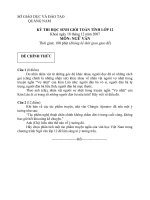 Ngữ văn HSG12 07-08