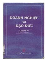 Doanh nghiệp và đạo đức part 1 pot