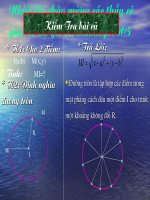 bài giảng ĐƯỜNG TRÒN hay