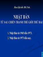 Nhật Bản sau chiến tranh TG II