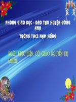 Lực đẩy Acsimet - lí 8