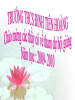 thanh tuu chon giong viet nam