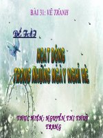 mt7 hoạt động ngày hè