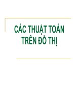 các thuật tuán về đồ thị