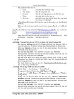 Lập Trình Web dùng ASP (ACTIVE SERVER PAGES ) phần 2 ppt