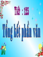 Tổng kết phần văn-T 125