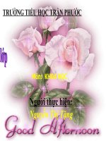 KH4: Một số bệnh lây qua đường tiêu hoá