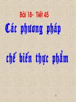 bai 18. Cac phuong pahp che bien thuc an