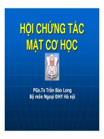 hội chứng tắc mật cơ học - bộ môn ngoại đhyhn