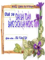 T50 GIAI BAI TOAN BANG CACH LAP PT.