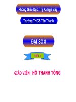 Đại số 8 - Bài 1 - Nhân đơn thức với đa thức