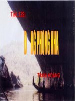 Tiết 129: ĐỘNG PHONG NHA