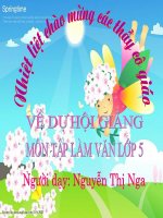 TLV lớp 5: Luyện tập làm đơn