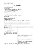 Tiết 35 - Ôn tập học kỳ I