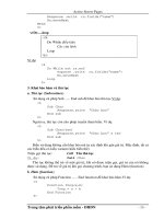 Lập Trình Web dùng ASP (ACTIVE SERVER PAGES ) phần 3 pot