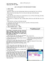 Tiết 39,40 - Bài 15 Làm quen với Word