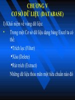 Tin học văn phòng - Excel - Phần 5.8