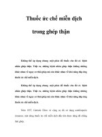 Thuốc ức chế miễn dịch trong ghép thận potx