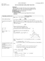 Giáo án tuần 2 H Học 11- 2010
