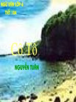 Tiêt 103- 104 CÔ TÔ ( HAY, ĐEP)